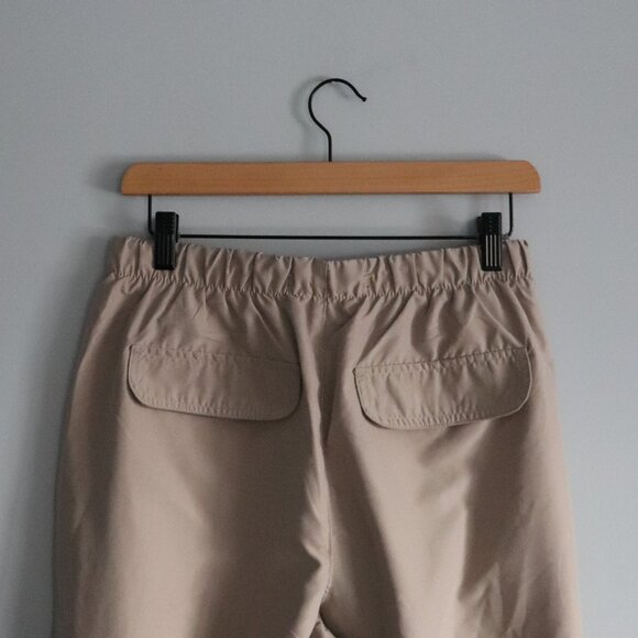 Aeropostale Parachute Cargo Medium Tan Pull On Relaxed High Rise Casual Pants - Picture 6 of 12